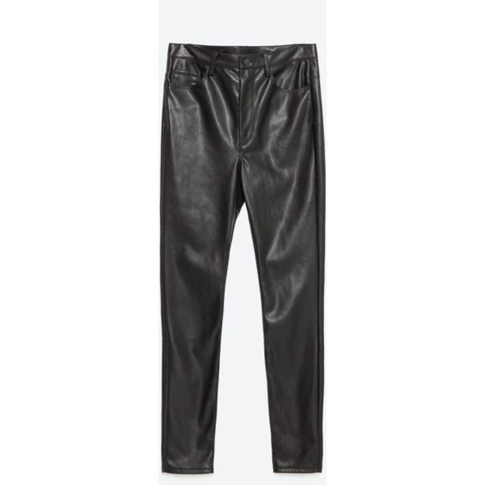 Zara Faux Leather Leggings
